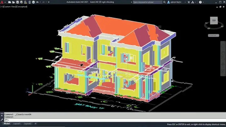 Cách Vẽ 3d Trong Autocad 2018