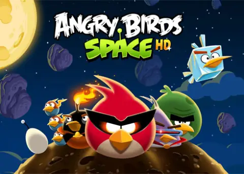 Cách Vẽ Angry Bird Space