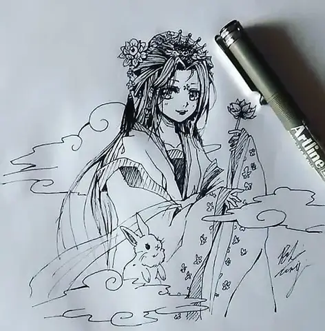Cách Vẽ Anime Bằng Bút Mực Cách Vẽ Anime Bằng Bút Mực