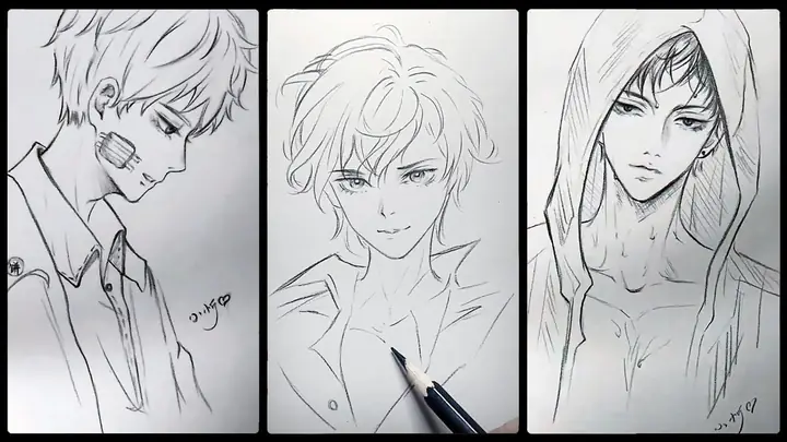 Cách Vẽ Anime Boy Ngầu