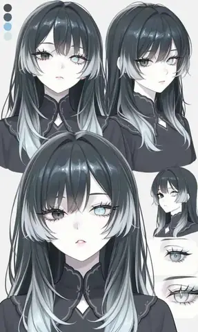 Cách Vẽ Anime Girl Lạnh Lùng