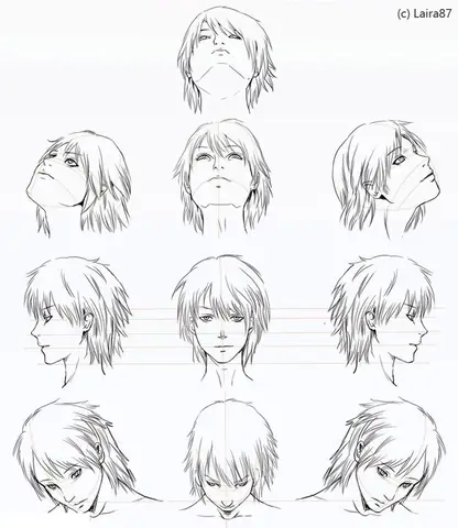 Cách Vẽ Anime Góc Mặt Cách Vẽ Anime Góc Mặt