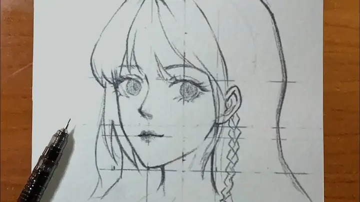 Cách Vẽ Anime Nữ Nghiêng Cách Vẽ Anime Nữ Nghiêng