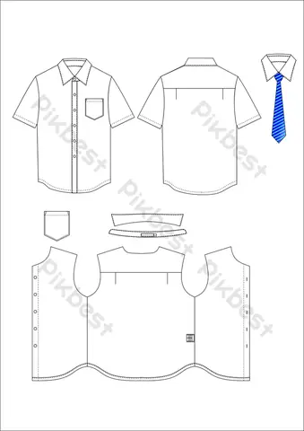 Cách Vẽ Áo Sơ Mi Nam Cách Vẽ Áo Sơ Mi Nam