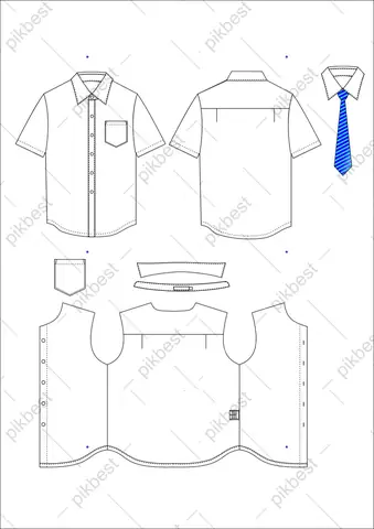 Cách Vẽ Áo Sơ Mi Nam Cách Vẽ Áo Sơ Mi Nam