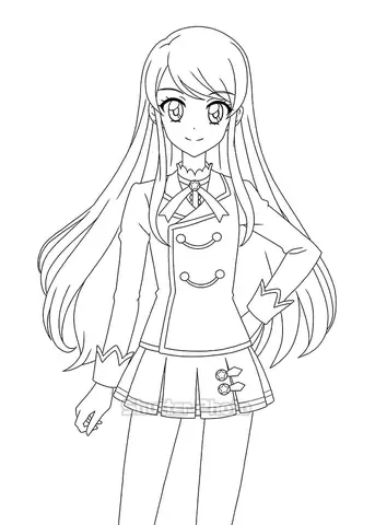 Cách Vẽ Aoi Trong Aikatsu