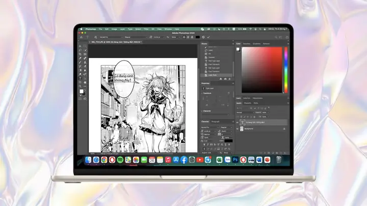 Cách Vẽ Background Bằng Photoshop Cách Vẽ Background Bằng Photoshop