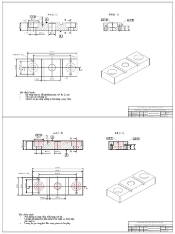 Cách Vẽ Bản Vẽ Lồng Phôi Cách Vẽ Bản Vẽ Lồng Phôi