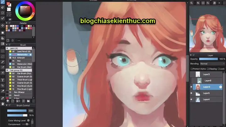 Cách Vẽ Bằng Medibang Paint