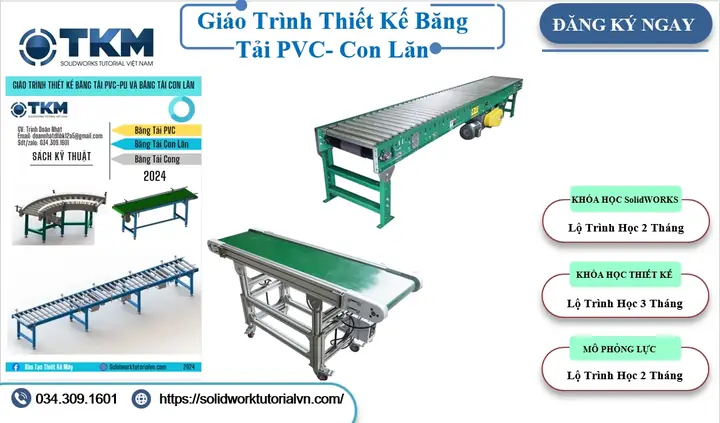 Cách Vẽ Băng Tải Trong Solidwork Cách Vẽ Băng Tải Trong Solidwork