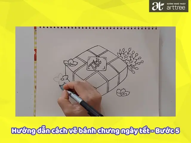 Cách Vẽ Bánh Chưng Đơn Giản Cách Vẽ Bánh Chưng Đơn Giản