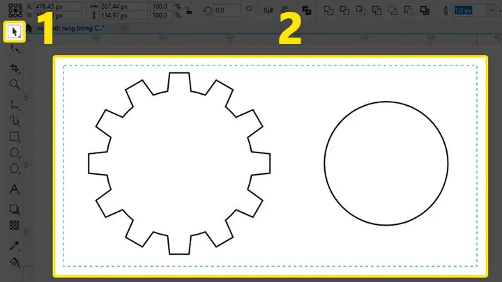 Cách Vẽ Bánh Răng Trong Corel Cách Vẽ Bánh Răng Trong Corel
