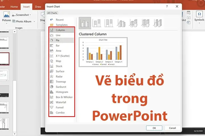Cách Vẽ Biểu Đồ Trong Powerpoint
