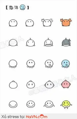 Cách Vẽ Bt21 Siêu Dễ