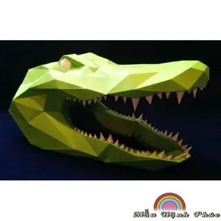 Cách Vẽ Cá Sấu 3d