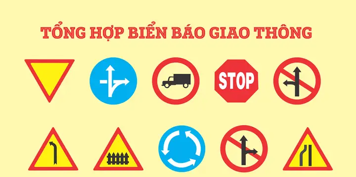 Cách Vẽ Các Biển Báo