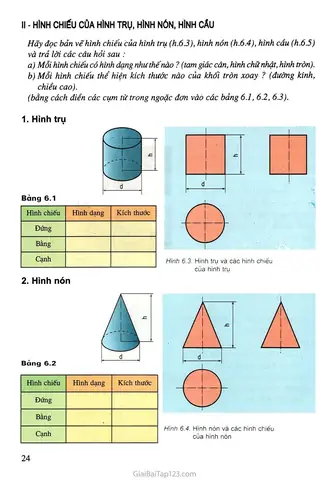 Cách Vẽ Các Khối Tròn Xoay