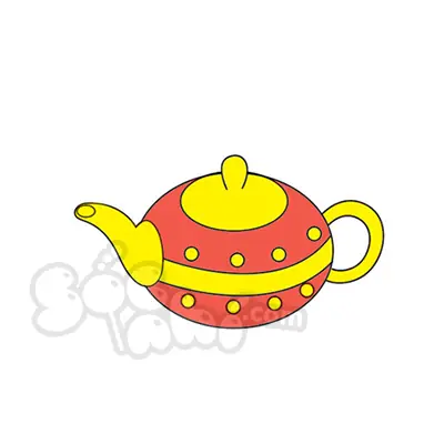 Cách Vẽ Cái Ấm Trà Cách Vẽ Cái Ấm Trà