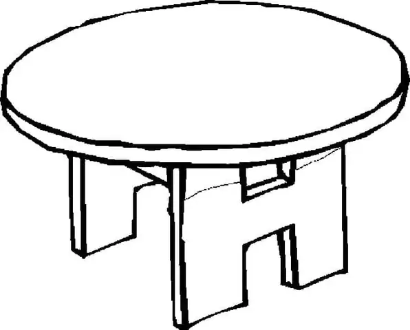 Cách Vẽ Cái Bàn Tròn Cách Vẽ Cái Bàn Tròn