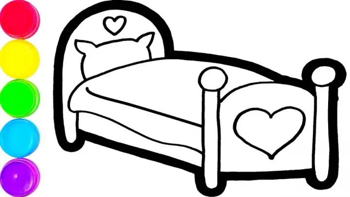 Cách Vẽ Cái Giường Ngủ Cách Vẽ Cái Giường Ngủ