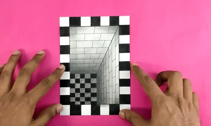 Cách Vẽ Cái Hố 3d