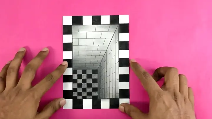 Cách Vẽ Cái Hố 3d