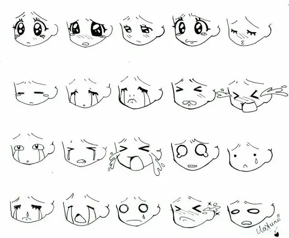 Cách Vẽ Cảm Xúc Chibi