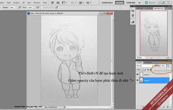 Cách Vẽ Chibi Bằng Photoshop Cách Vẽ Chibi Bằng Photoshop