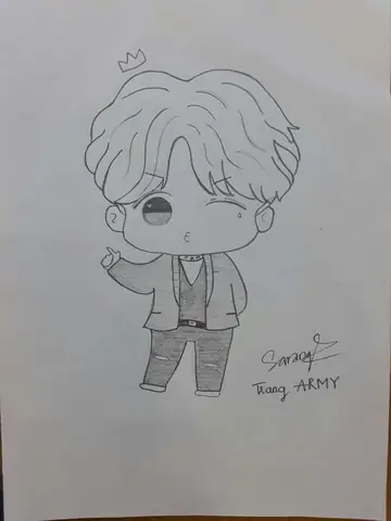 Cách Vẽ Chibi Bts Suga