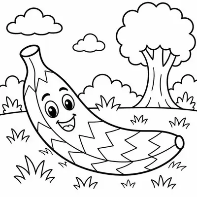 Cách Vẽ Chibi Củ Chuối