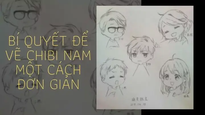 Cách Vẽ Chibi Nam Nữ Cách Vẽ Chibi Nam Nữ