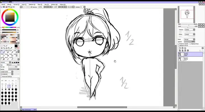 Cách Vẽ Chibi Trên Máy Tính Cách Vẽ Chibi Trên Máy Tính
