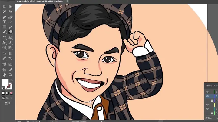 Cách Vẽ Chibi Trên Picsart