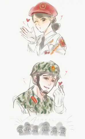 Cách Vẽ Chú Bộ Đội Anime