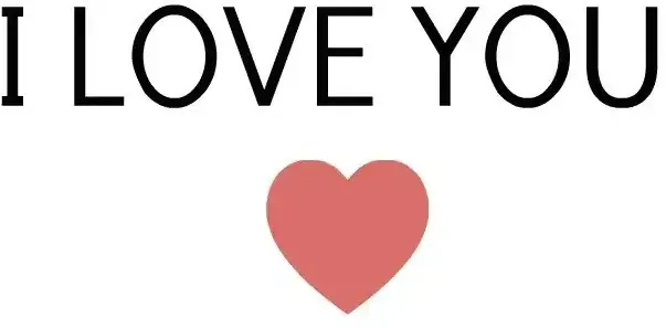 Cách Vẽ Chữ I Love You
