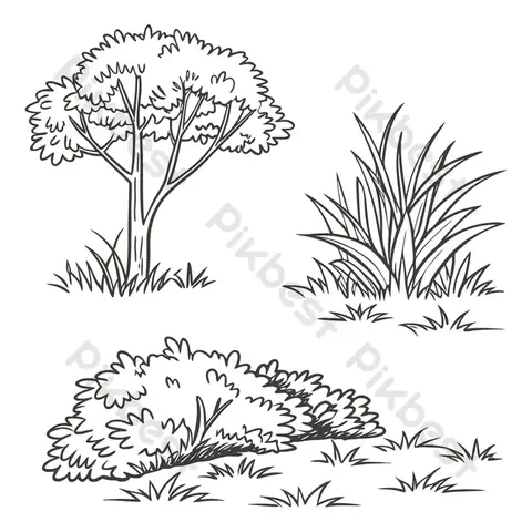 Cách Vẽ Cỏ Cây Hoa Lá