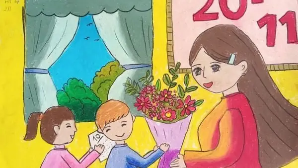 Cách Vẽ Cô Giáo 20 11 Cách Vẽ Cô Giáo 20 11