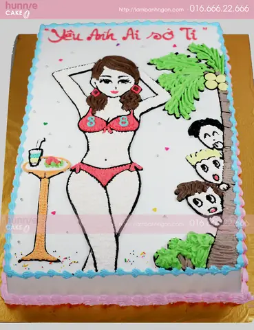 Cách Vẽ Con Gái Mặc Bikini