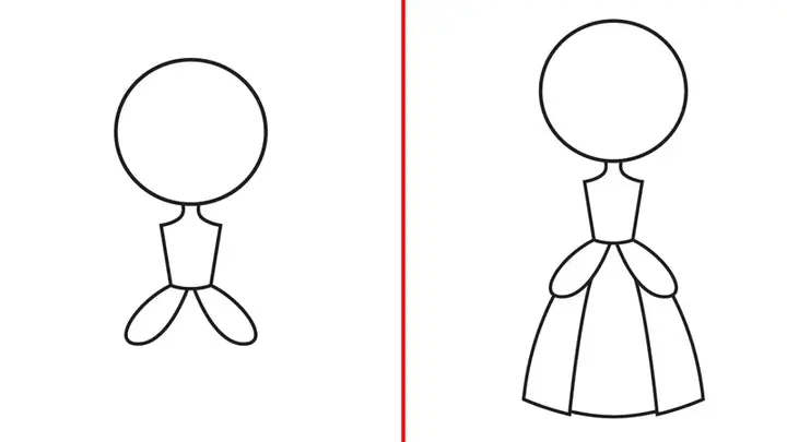 Cách Vẽ Công Chúa Dễ Nhất