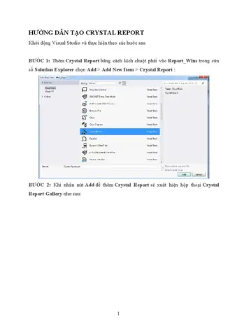 Cách Vẽ Cột Crystal Report
