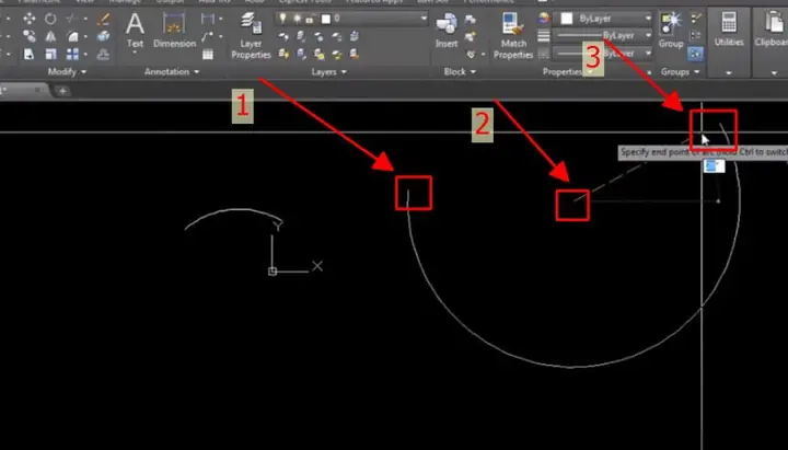 Cách Vẽ Cung Trong Cad