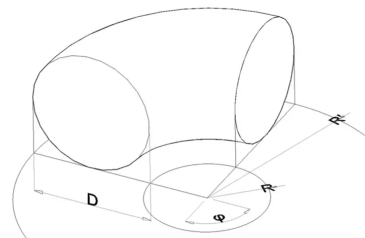 Cách Vẽ Cút 90 Độ Cách Vẽ Cút 90 Độ