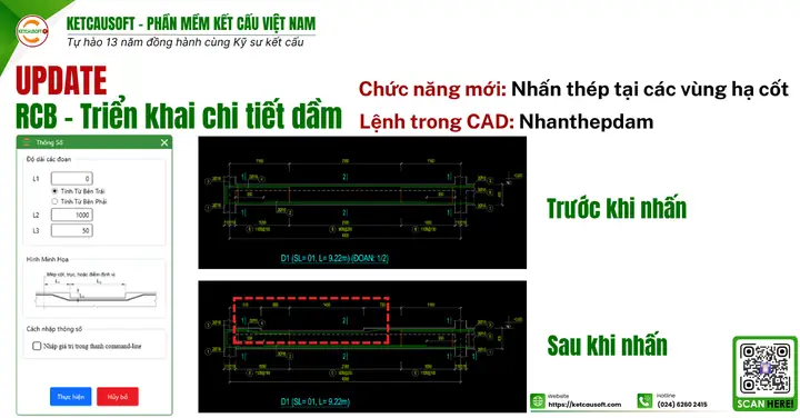 Cách Vẽ Dầm Trên Ketcausoft