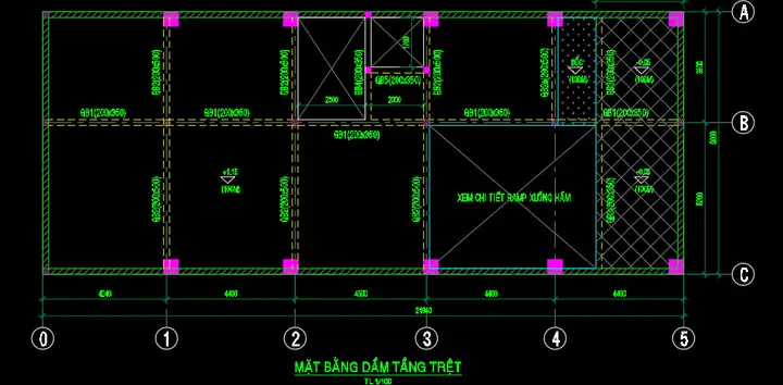 Cách Vẽ Dầm Trong Cad