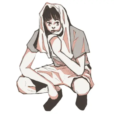 Cách Vẽ Dáng Người Ngồi Xổm