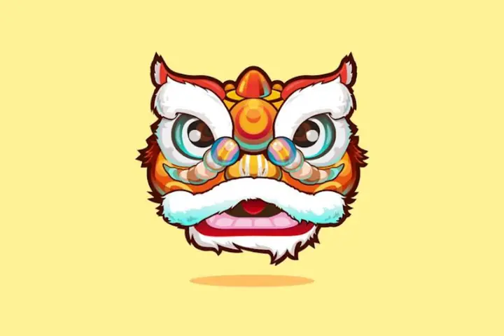 Cách Vẽ Đầu Con Lân