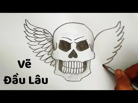 Cách Vẽ Đầu Lâu Đẹp