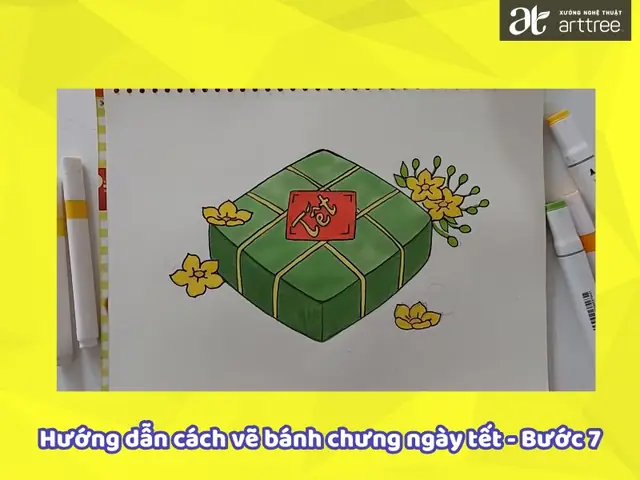 Cách Vẽ Đĩa Bánh Chưng Cách Vẽ Đĩa Bánh Chưng
