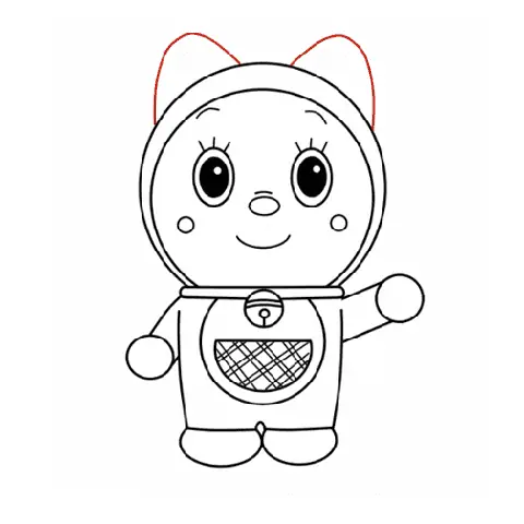 Cách Vẽ Doraemon Và Doremi
