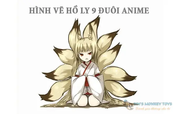 Cách Vẽ Đuôi Hồ Ly